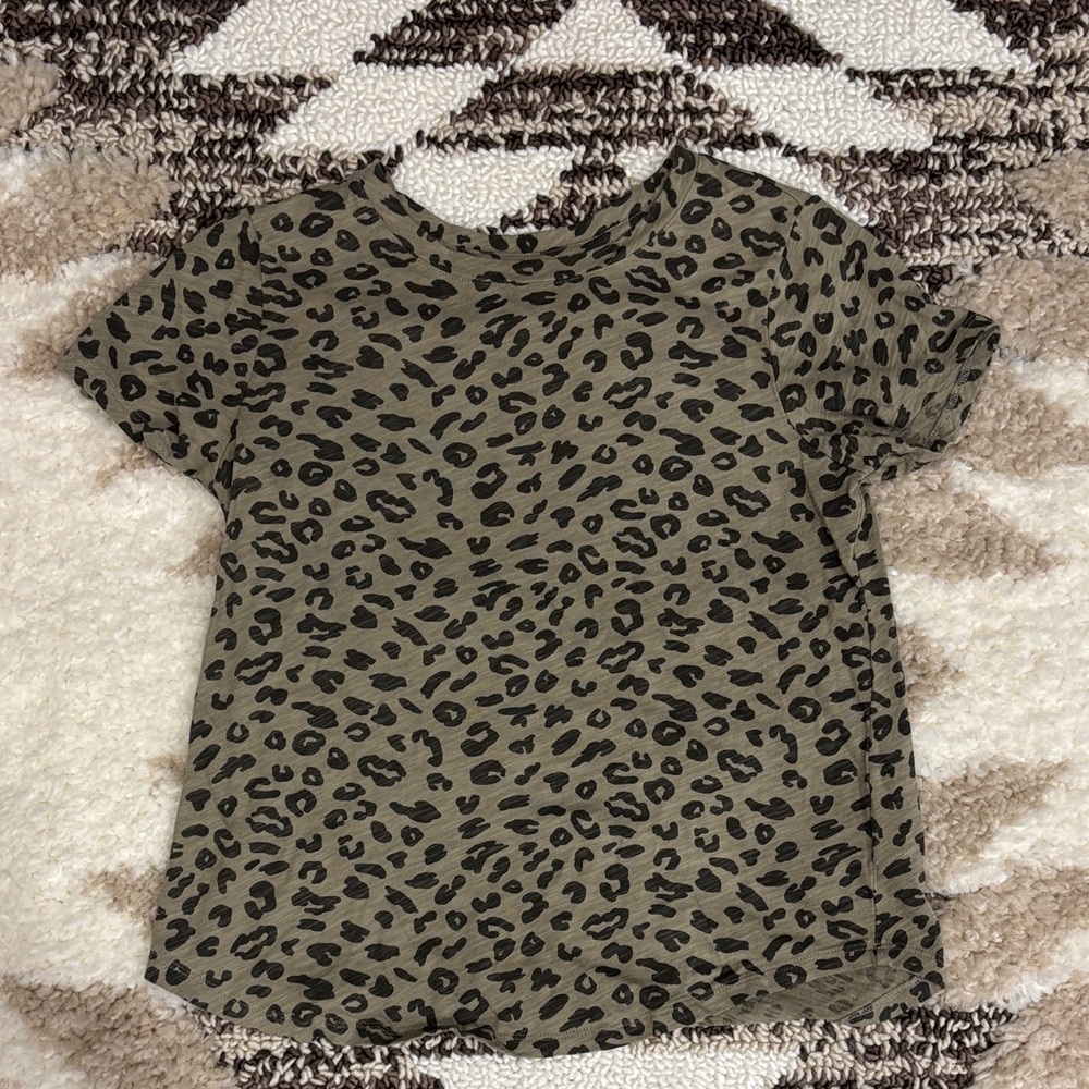 Leopard Print Women T-Shirt